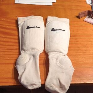 Nike White Athletic Crew Socks